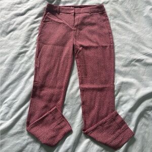 Express Burgundy Trousers | Size 4L
